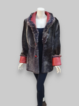 Volcan Merino Lamb Napado Red Jacket -Size 42