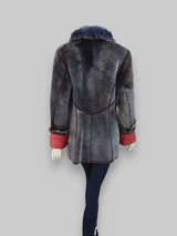 Volcan Merino Lamb Napado Red Jacket -Size 42