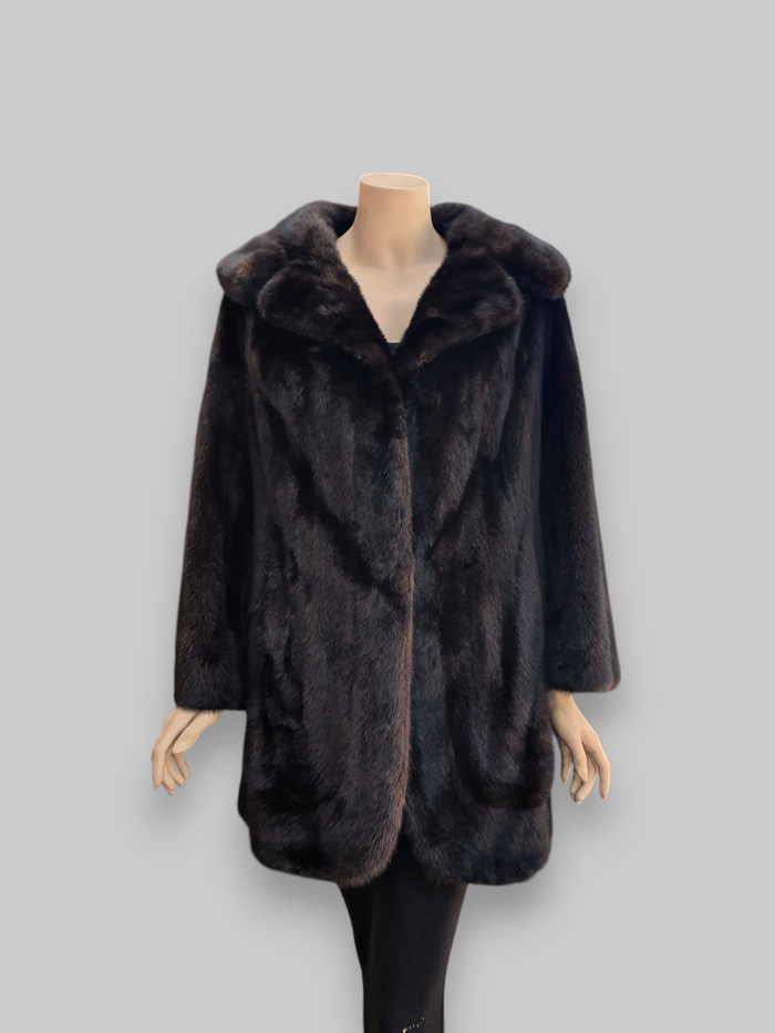Vintage Ranch Mink Jacket -Medium/Large