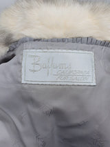 Gray mink fur jacket - from THE REAL FUR DEAL & DAVID APPEL FURS new and pre-owned online fur store!