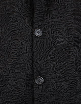 MEN'S BLACK PERSIAN LAMB FUR BOMBER JACKET - from THE REAL FUR DEAL & DAVID APPEL FURS new and pre-owned online fur store!