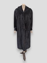 Dark Mink Coat -Medium