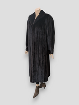 Dark Mink Coat -Medium