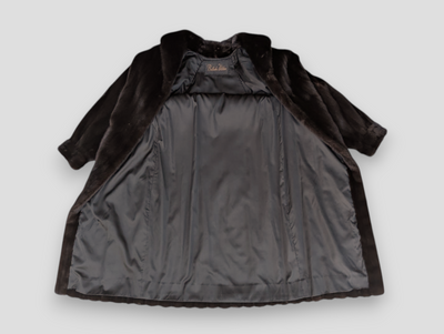 Dark Mink Coat -Medium
