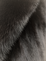 Dark Mink Coat -Medium
