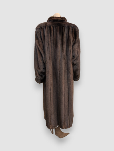 Mahogany Mink Coat -XXL