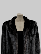 Vintage Dark Brown Mink Stroller -XL