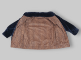 Vintage Reversible Nutria Jacket (Dark Brown) -Medium/Large