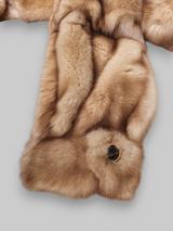 Vintage Skin on Skin Canadian Golden Sable 7/8 Coat -Medium/Large