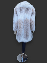 Vintage Russian Lynx 7/8 Coat -Medium/Large
