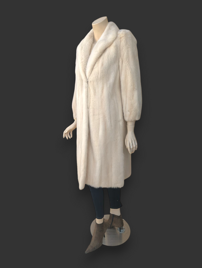 Violet Mink Coat -Small