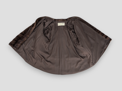 Mahogany Mink 7/8 Swing Coat -XXL
