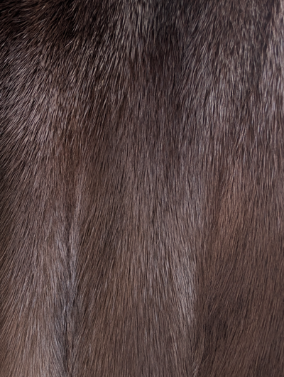 Mahogany Mink 7/8 Swing Coat -XXL
