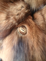 Vintage Natural Sable Coat -Large