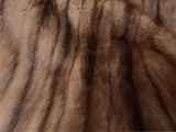 Vintage Natural Sable Coat -Large
