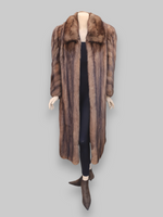 Vintage Natural Sable Coat -Large