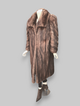 Vintage Natural Sable Coat -Large