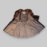 Vintage Lunaraine Mink w/ Sable Collar Coat -Medium