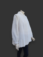 Vintage Blue Shadow Light Mink Jacket -Small/Medium