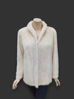 Vintage Light Mink Corduroy Cut Jacket -Medium