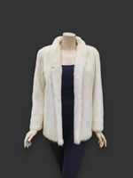Vintage Light Mink Corduroy Cut Jacket -Medium
