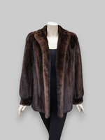Vintage Lunaraine Mink Jacket (Dark Brown) -Medium