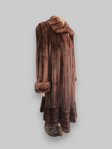 Wild Type Mink Coat -Large