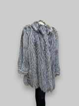 Silver Fox Hooded Stroller -Large