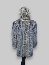 Silver Fox Hooded Stroller -Large