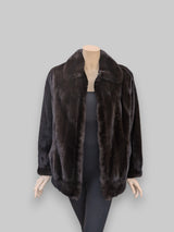Dark Mink Zip Jacket -Large