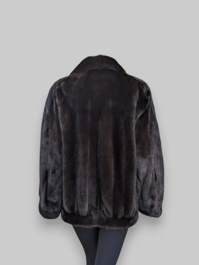 Dark Mink Zip Jacket -Large