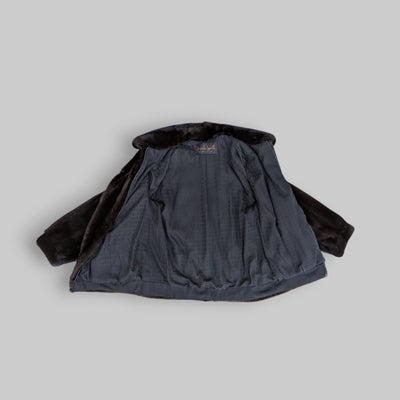 Dark Mink Zip Jacket -Large
