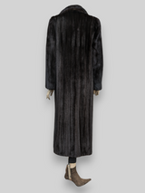 Dark Mink Coat -Medium