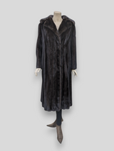 Dark Mink Coat -Large