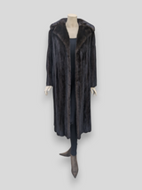 Dark Mink Coat -Large
