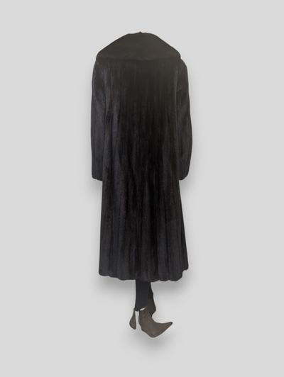 Dark Mink Coat -Large