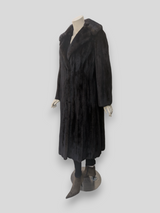 Dark Mink Coat -Large