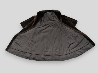 Dark Mink Coat -Large