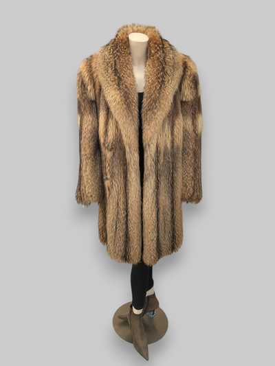 Japanese Tanuki Raccoon Men's Short Coat -Size 42