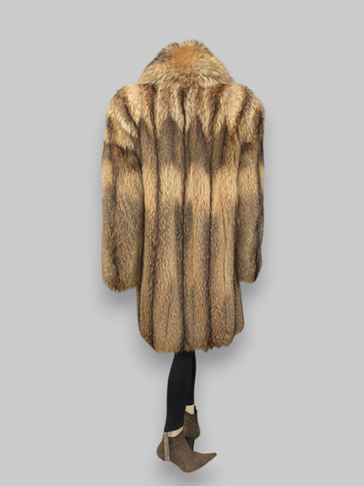 Japanese Tanuki Raccoon Men's Short Coat -Size 42