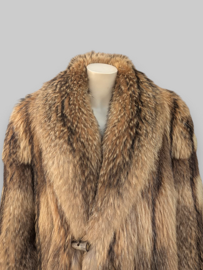 Japanese Tanuki Raccoon Men's Short Coat -Size 42