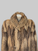 Japanese Tanuki Raccoon Men's Short Coat -Size 42