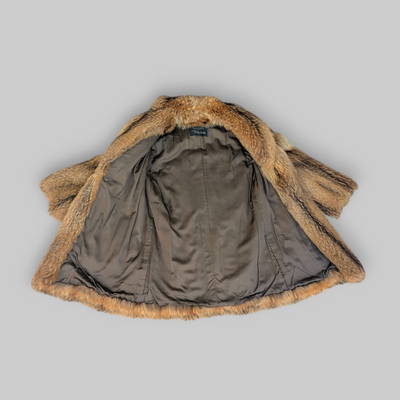 Japanese Tanuki Raccoon Men's Short Coat -Size 42