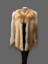 Golden Red Fox Jacket -Medium