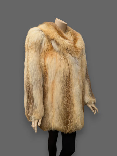 Golden Red Fox Jacket -Medium