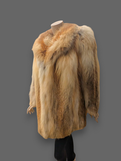Golden Red Fox Jacket -Medium