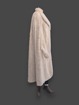 Light Mink Sections Cape -One Size - The Real Fur Deal