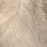 Light Mink Sections Cape -One Size - The Real Fur Deal