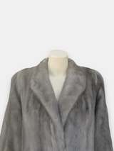 Blue Iris Mink Jacket -Medium