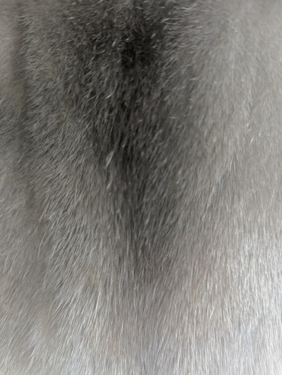 Blue Iris Mink Jacket -Medium